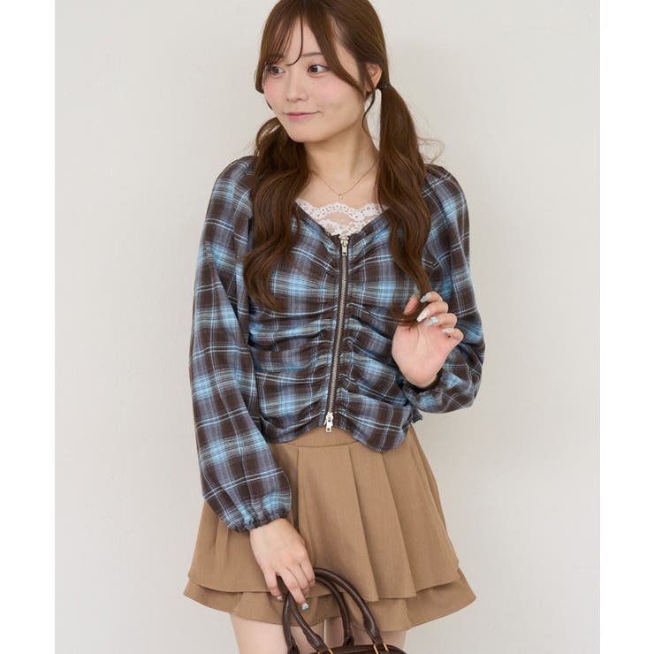 アソートダブルジップシャツ | NICE CLAUP / OLIVE des OLIVE　OUTLET | 詳細画像37 