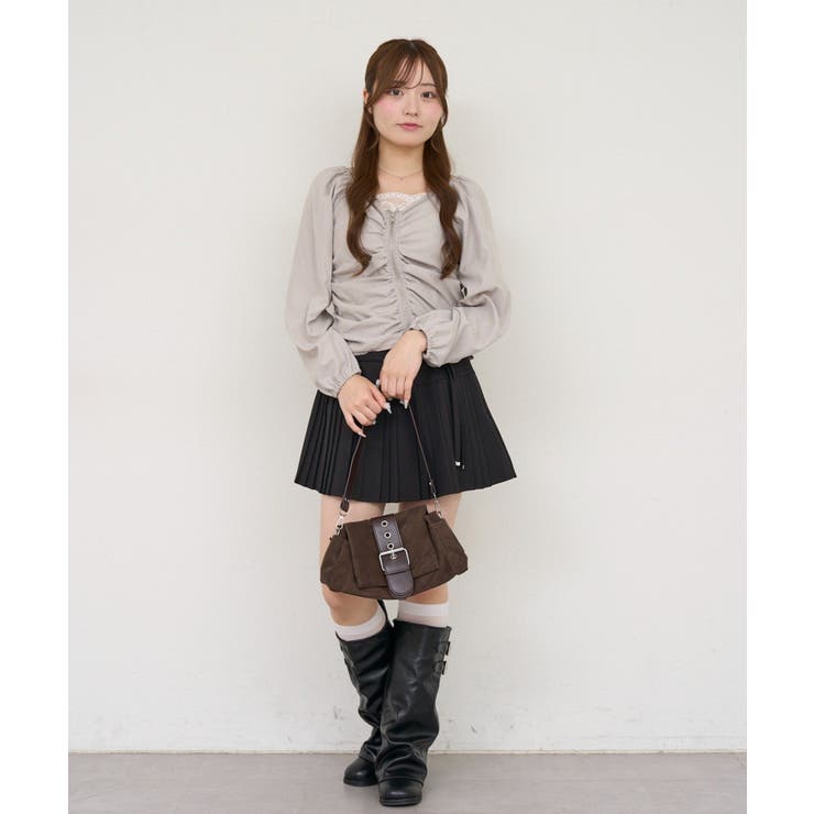 アソートダブルジップシャツ | NICE CLAUP / OLIVE des OLIVE　OUTLET | 詳細画像40 