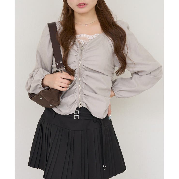 アソートダブルジップシャツ | NICE CLAUP / OLIVE des OLIVE　OUTLET | 詳細画像46 