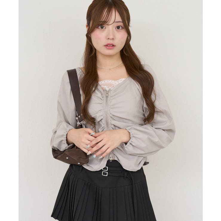 アソートダブルジップシャツ | NICE CLAUP / OLIVE des OLIVE　OUTLET | 詳細画像47 