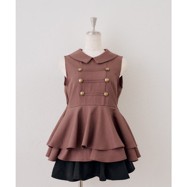 金ボタンノースリブラウス | NICE CLAUP / OLIVE des OLIVE　OUTLET | 詳細画像16 