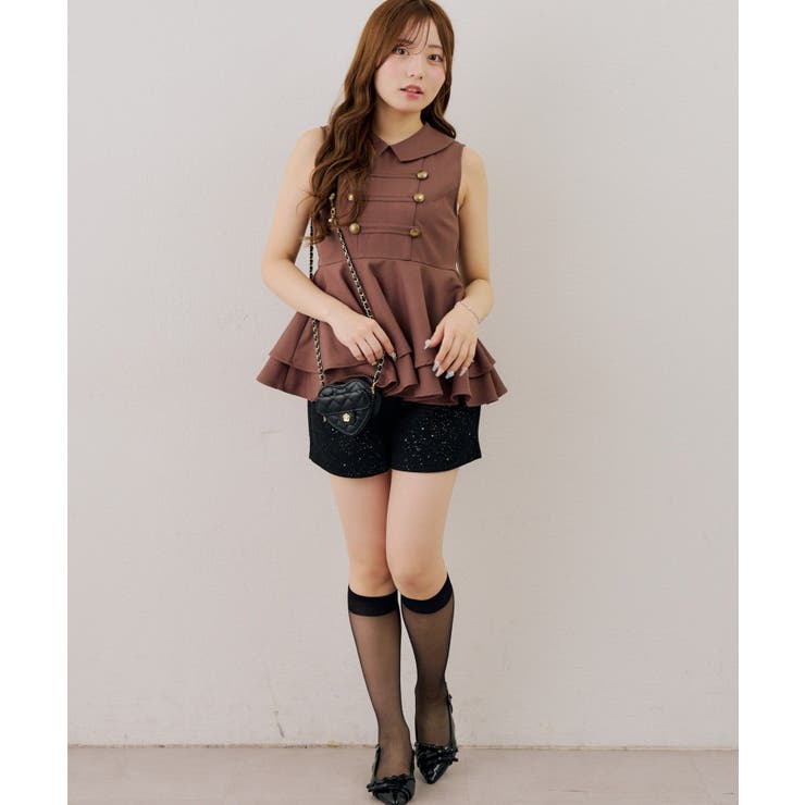 金ボタンノースリブラウス | NICE CLAUP / OLIVE des OLIVE　OUTLET | 詳細画像27 