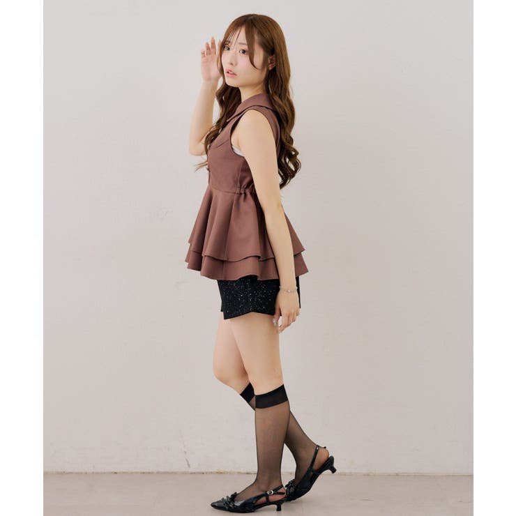 金ボタンノースリブラウス | NICE CLAUP / OLIVE des OLIVE　OUTLET | 詳細画像31 