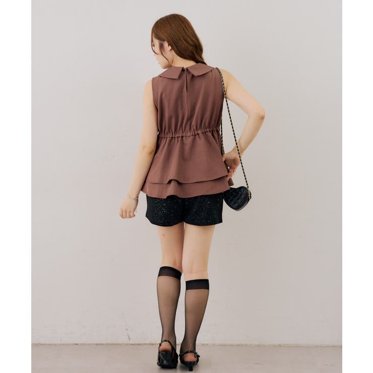 金ボタンノースリブラウス | NICE CLAUP / OLIVE des OLIVE　OUTLET | 詳細画像32 
