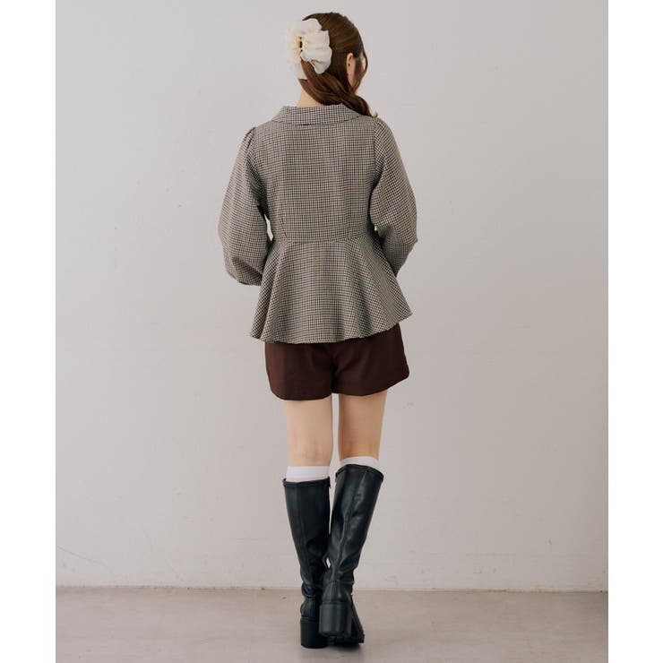 金ボタンペプラムブラウス | NICE CLAUP / OLIVE des OLIVE　OUTLET | 詳細画像8 