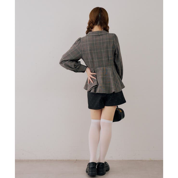 金ボタンペプラムブラウス | NICE CLAUP / OLIVE des OLIVE　OUTLET | 詳細画像27 