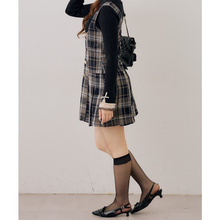 レース付リブプルオーバー | NICE CLAUP / OLIVE des OLIVE　OUTLET | 詳細画像16 