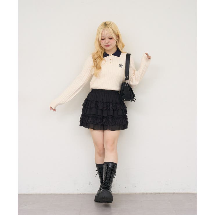 2枚衿ハート釦ポロ | NICE CLAUP / OLIVE des OLIVE　OUTLET | 詳細画像10 