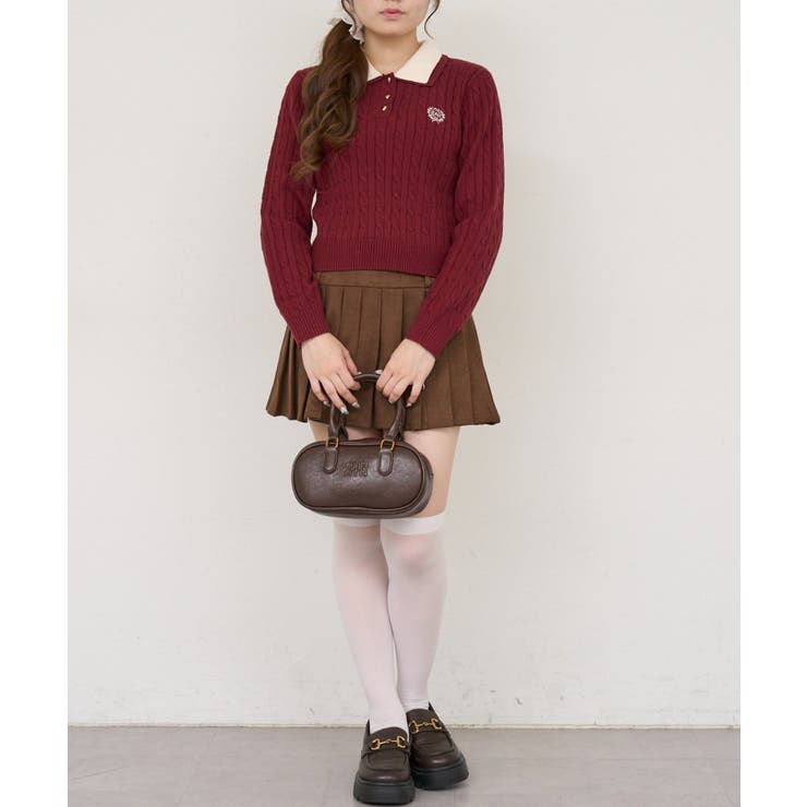 2枚衿ハート釦ポロ | NICE CLAUP / OLIVE des OLIVE　OUTLET | 詳細画像37 
