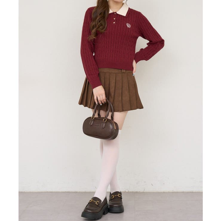 2枚衿ハート釦ポロ | NICE CLAUP / OLIVE des OLIVE　OUTLET | 詳細画像38 