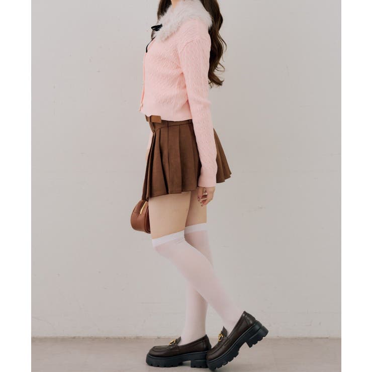 ティペット付金釦ケーブルカーディガン | NICE CLAUP / OLIVE des OLIVE　OUTLET | 詳細画像53 