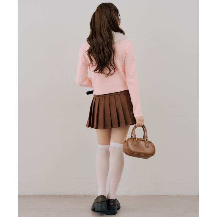 ティペット付金釦ケーブルカーディガン | NICE CLAUP / OLIVE des OLIVE　OUTLET | 詳細画像54 
