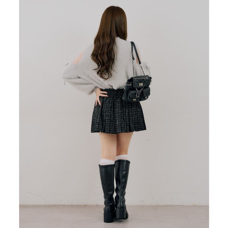 フェザーショルダーチュールプルオーバー | NICE CLAUP / OLIVE des OLIVE　OUTLET | 詳細画像13 