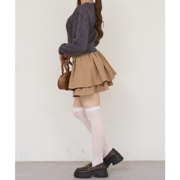 ラメフェザーゴールドボタンカーディガン | NICE CLAUP / OLIVE des OLIVE　OUTLET | 詳細画像25 