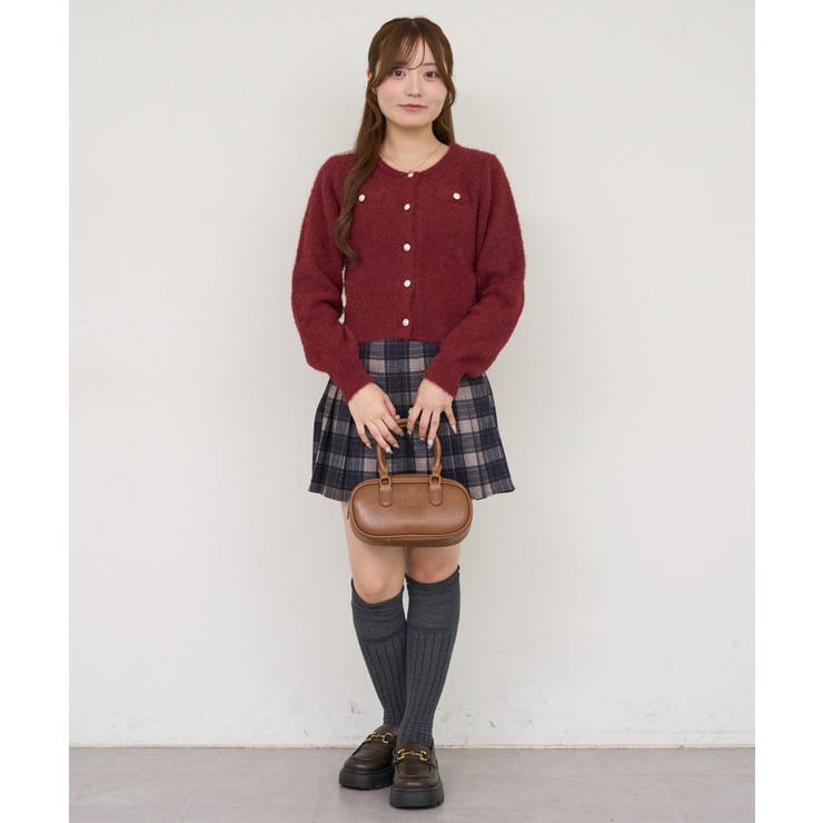 ラメフェザーゴールドボタンカーディガン | NICE CLAUP / OLIVE des OLIVE　OUTLET | 詳細画像39 