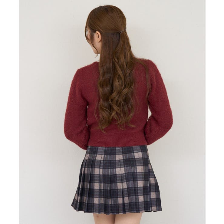 ラメフェザーゴールドボタンカーディガン | NICE CLAUP / OLIVE des OLIVE　OUTLET | 詳細画像50 