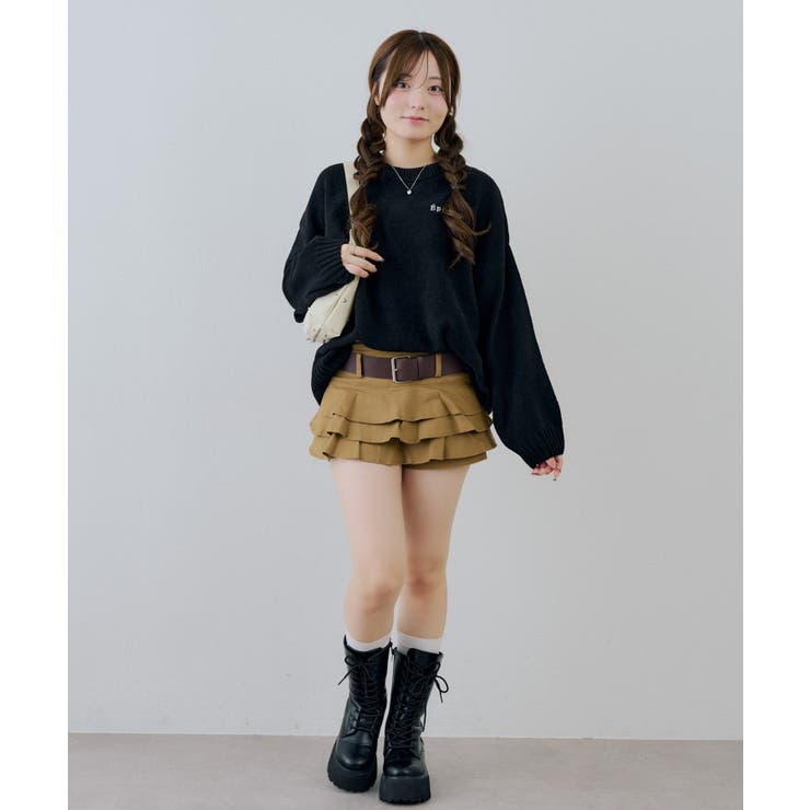 モールバックロゴプルオーバー | NICE CLAUP / OLIVE des OLIVE　OUTLET | 詳細画像10 