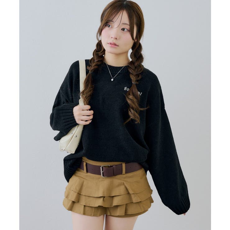 モールバックロゴプルオーバー | NICE CLAUP / OLIVE des OLIVE　OUTLET | 詳細画像15 