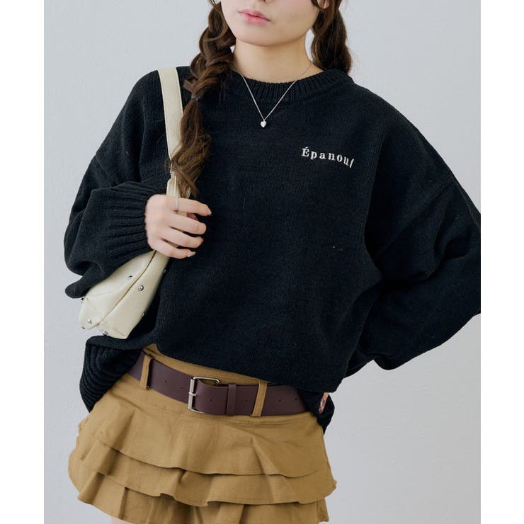 モールバックロゴプルオーバー | NICE CLAUP / OLIVE des OLIVE　OUTLET | 詳細画像16 