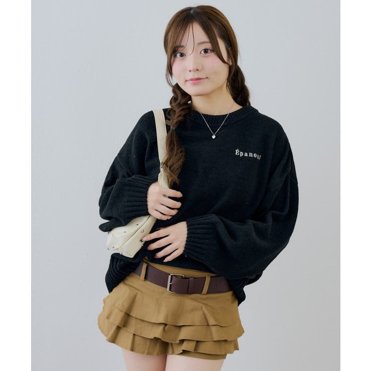 モールバックロゴプルオーバー | NICE CLAUP / OLIVE des OLIVE　OUTLET | 詳細画像17 