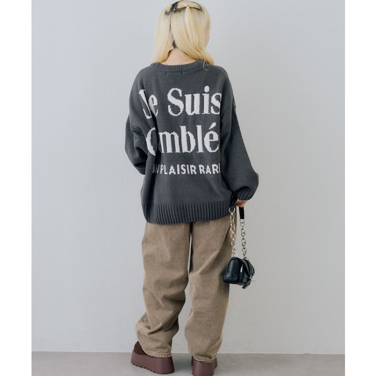 モールバックロゴプルオーバー | NICE CLAUP / OLIVE des OLIVE　OUTLET | 詳細画像25 