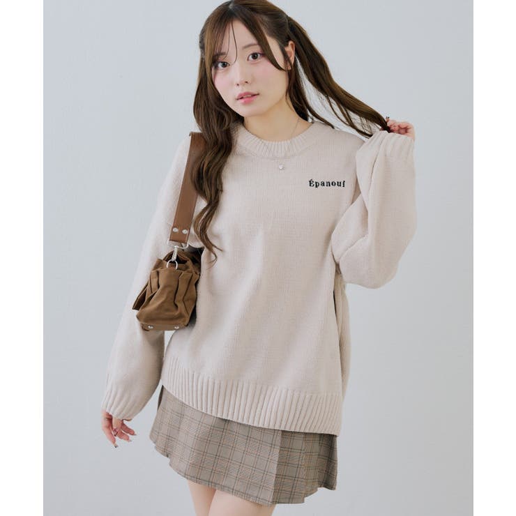 モールバックロゴプルオーバー | NICE CLAUP / OLIVE des OLIVE　OUTLET | 詳細画像31 