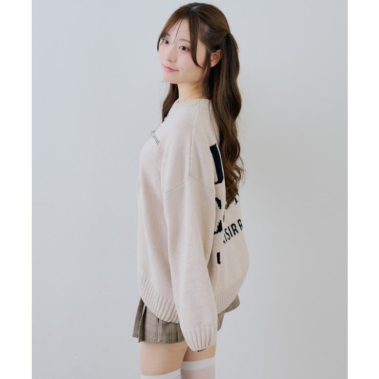モールバックロゴプルオーバー | NICE CLAUP / OLIVE des OLIVE　OUTLET | 詳細画像32 