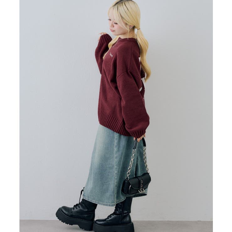 モールバックロゴプルオーバー | NICE CLAUP / OLIVE des OLIVE　OUTLET | 詳細画像44 