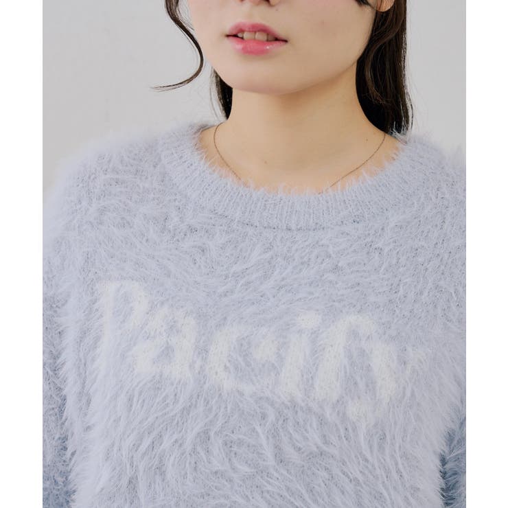 フェザーロゴ袖パールプルオーバー | NICE CLAUP / OLIVE des OLIVE　OUTLET | 詳細画像23 