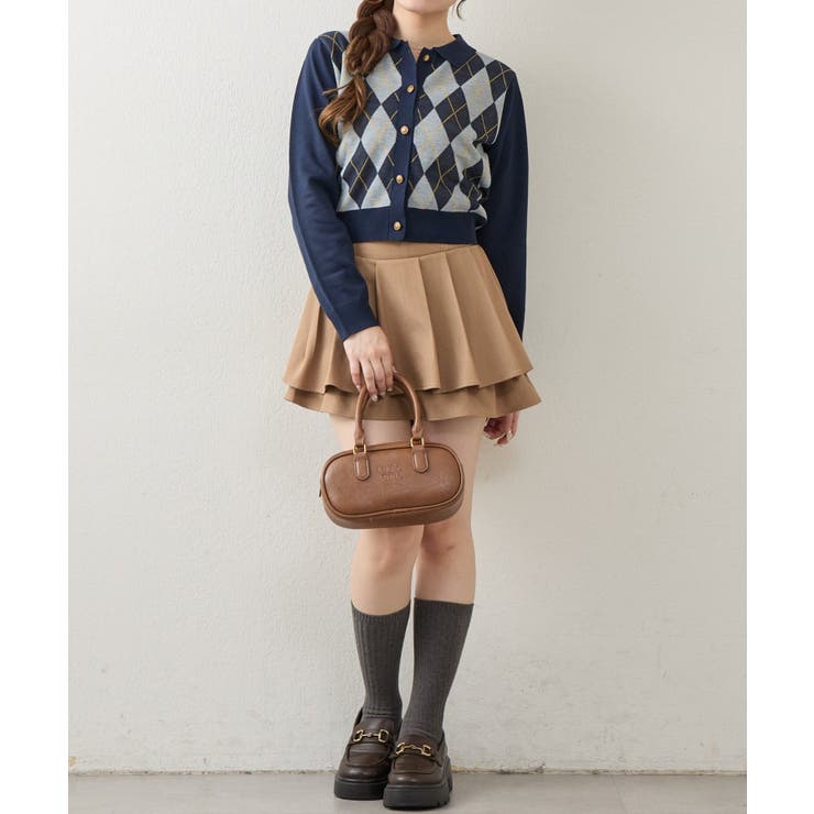 アーガイル襟ニット | NICE CLAUP / OLIVE des OLIVE　OUTLET | 詳細画像26 