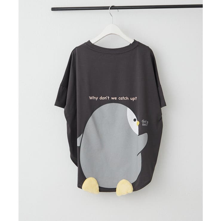 アソートアニマル尻尾Tシャツ | NICE CLAUP / OLIVE des OLIVE　OUTLET | 詳細画像3 