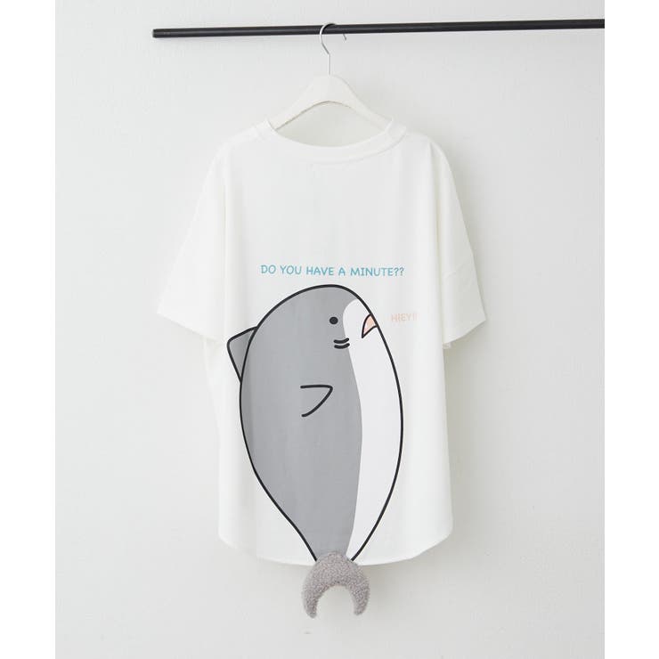 アソートアニマル尻尾Tシャツ | NICE CLAUP / OLIVE des OLIVE　OUTLET | 詳細画像4 
