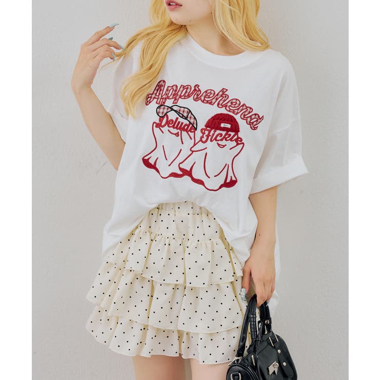 アイボリー | オバケブラザーズTシャツ | RMAF　NICE CLAUP / OLIVE des OLIVE