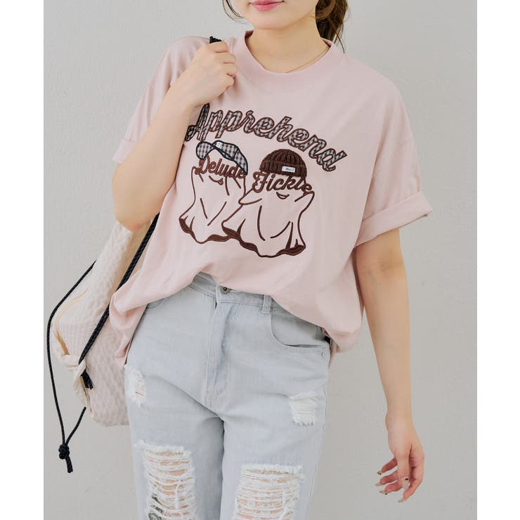 ピンク | オバケブラザーズTシャツ | RMAF　NICE CLAUP / OLIVE des OLIVE