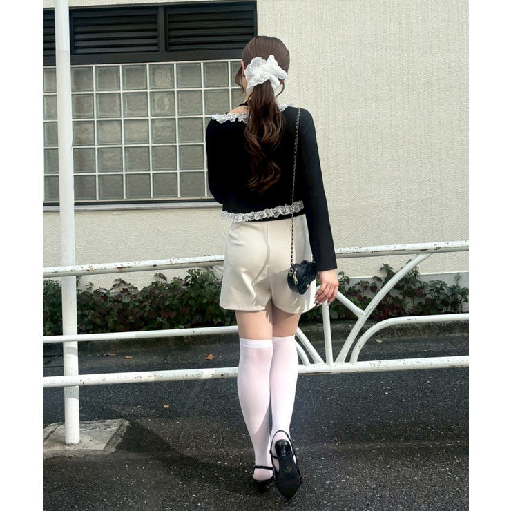 【セットアイテム】レース付カーディガン×レース付キャミ | NICE CLAUP / OLIVE des OLIVE　OUTLET | 詳細画像12 
