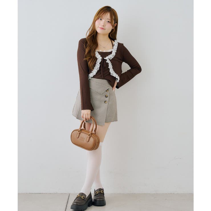 【セットアイテム】レース付カーディガン×レース付キャミ | NICE CLAUP / OLIVE des OLIVE　OUTLET | 詳細画像19 