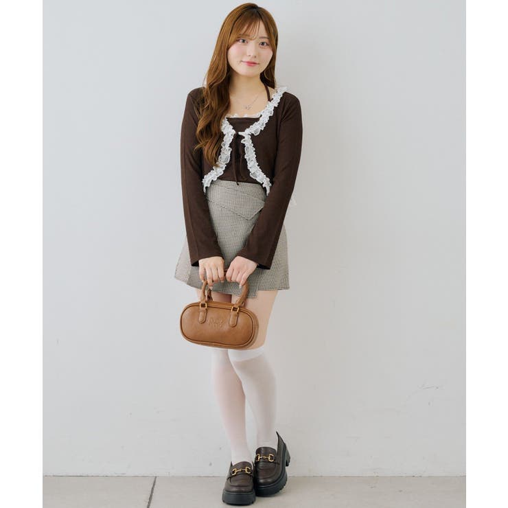 【セットアイテム】レース付カーディガン×レース付キャミ | NICE CLAUP / OLIVE des OLIVE　OUTLET | 詳細画像20 