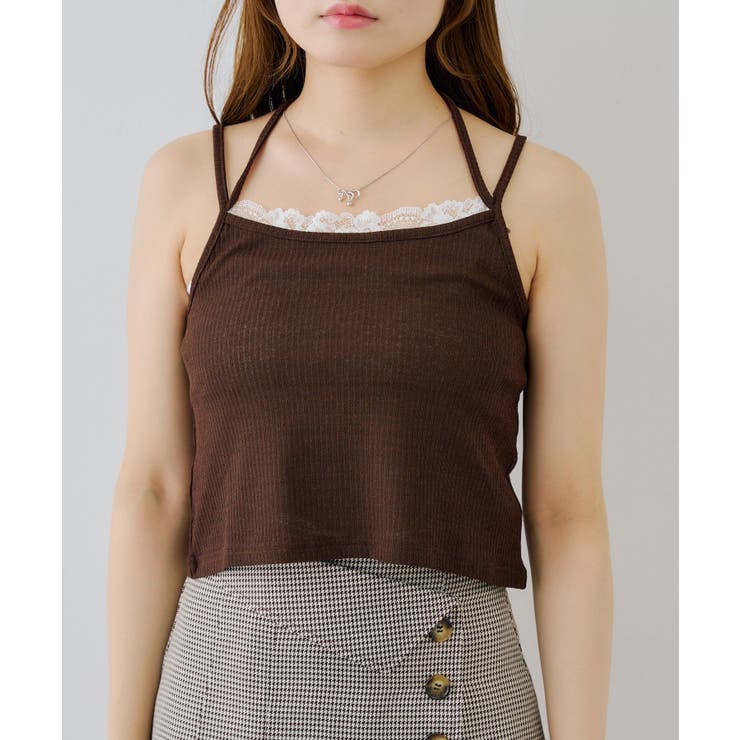 【セットアイテム】レース付カーディガン×レース付キャミ | NICE CLAUP / OLIVE des OLIVE　OUTLET | 詳細画像33 