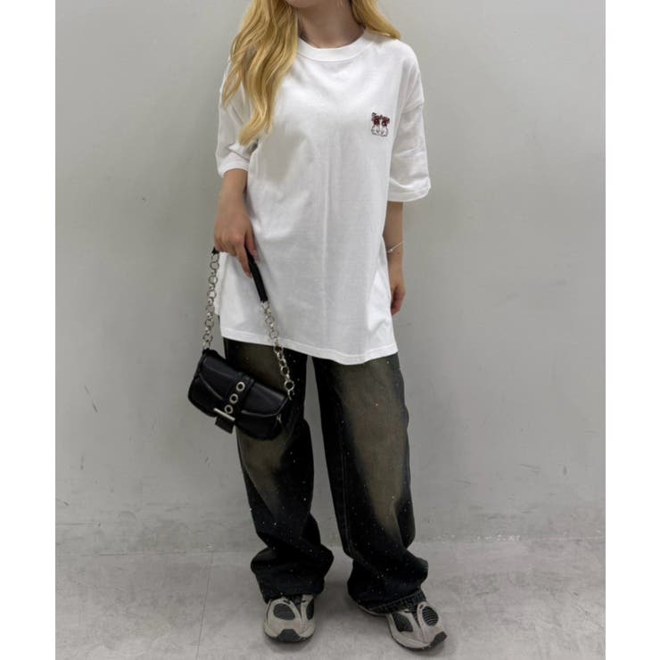 ベアーニット帽TEE | NICE CLAUP / OLIVE des OLIVE　OUTLET | 詳細画像3 