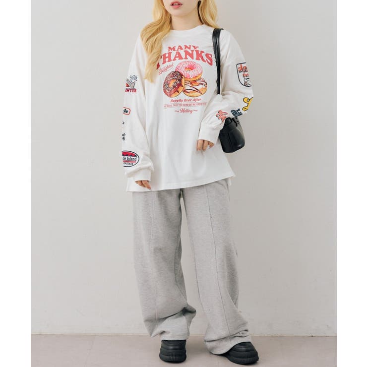 ドーナツショップロンTee | NICE CLAUP / OLIVE des OLIVE　OUTLET | 詳細画像6 