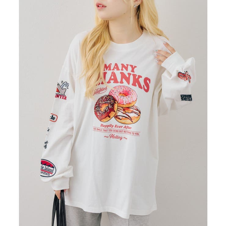 ドーナツショップロンTee | NICE CLAUP / OLIVE des OLIVE　OUTLET | 詳細画像11 