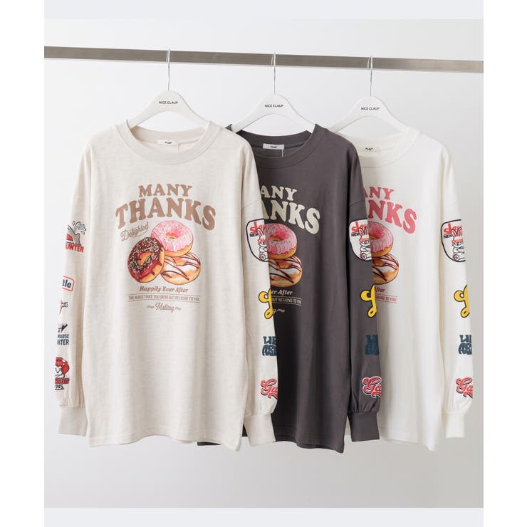 ドーナツショップロンTee | NICE CLAUP / OLIVE des OLIVE　OUTLET | 詳細画像3 