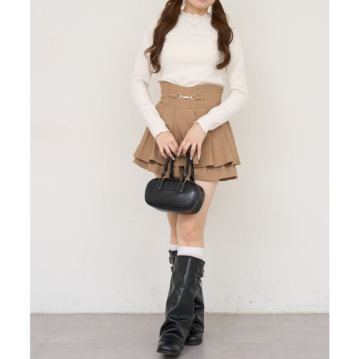 起毛リブハイネックロンT | NICE CLAUP / OLIVE des OLIVE　OUTLET | 詳細画像7 