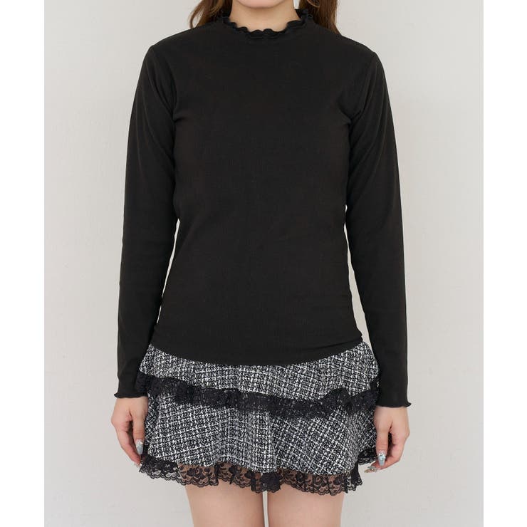 起毛リブハイネックロンT | NICE CLAUP / OLIVE des OLIVE　OUTLET | 詳細画像22 