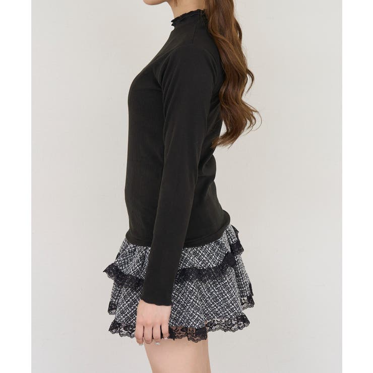 起毛リブハイネックロンT | NICE CLAUP / OLIVE des OLIVE　OUTLET | 詳細画像23 