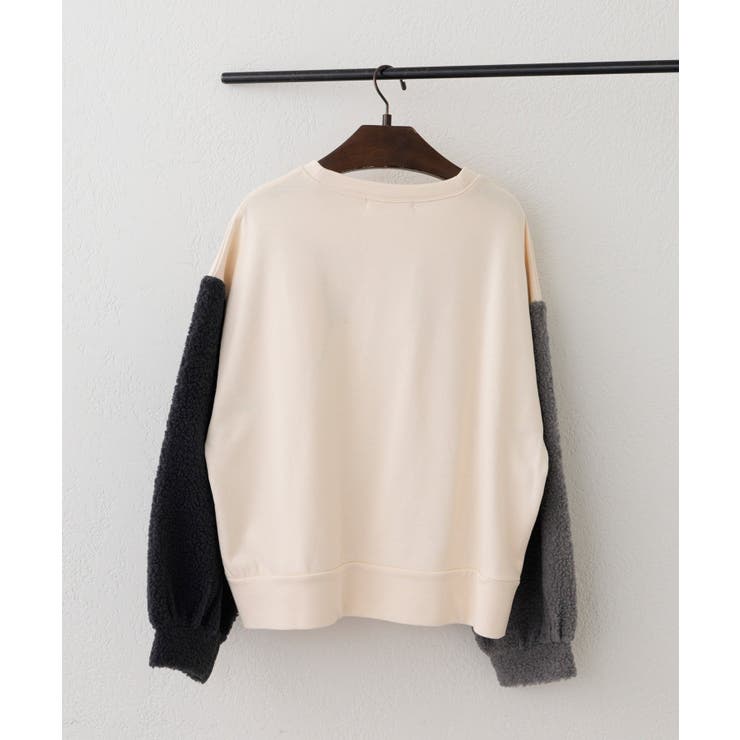 ゆるキャラひょっこり袖スエットプルオーバー | NICE CLAUP / OLIVE des OLIVE　OUTLET | 詳細画像12 