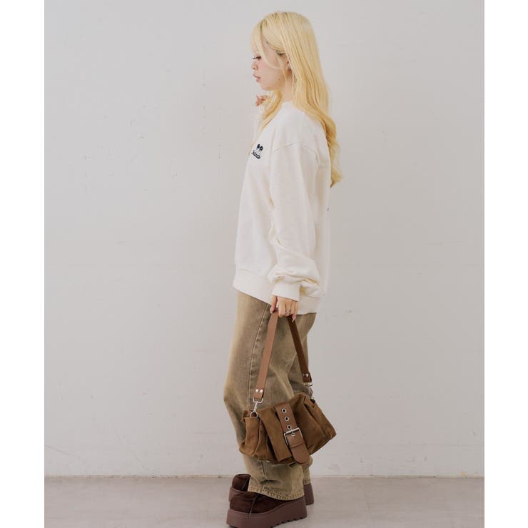 ベアーニット帽スウェット | NICE CLAUP / OLIVE des OLIVE　OUTLET | 詳細画像5 