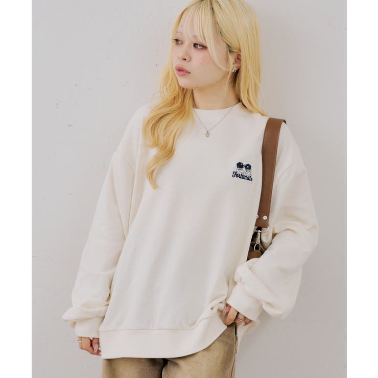 ベアーニット帽スウェット | NICE CLAUP / OLIVE des OLIVE　OUTLET | 詳細画像7 