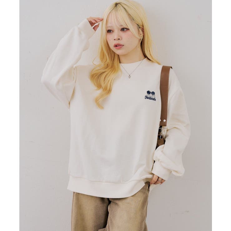 ベアーニット帽スウェット | NICE CLAUP / OLIVE des OLIVE　OUTLET | 詳細画像8 