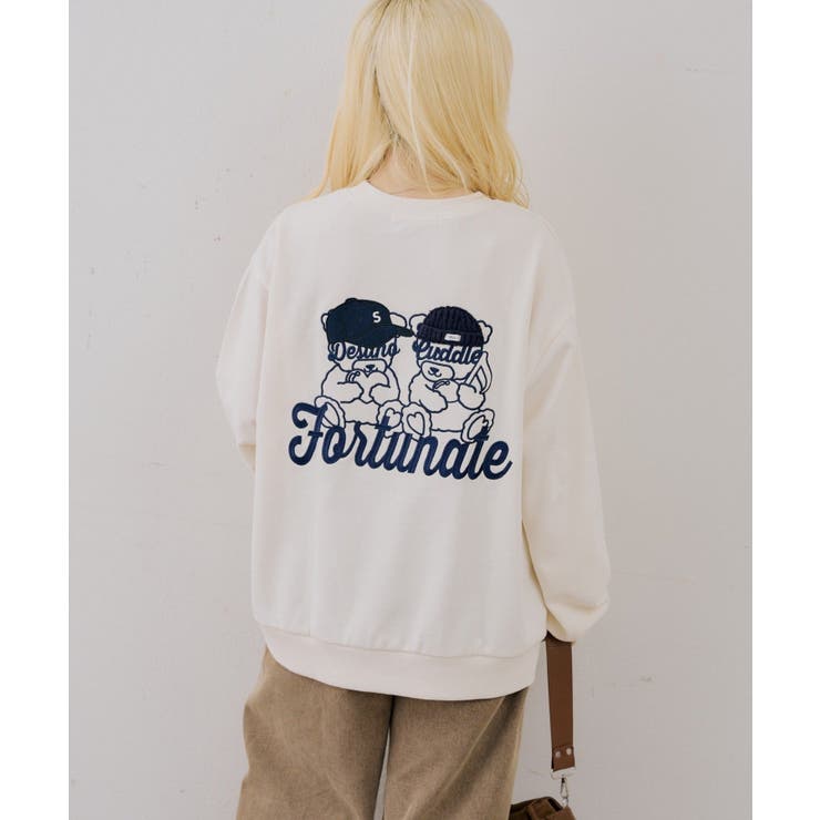 ベアーニット帽スウェット | NICE CLAUP / OLIVE des OLIVE　OUTLET | 詳細画像11 